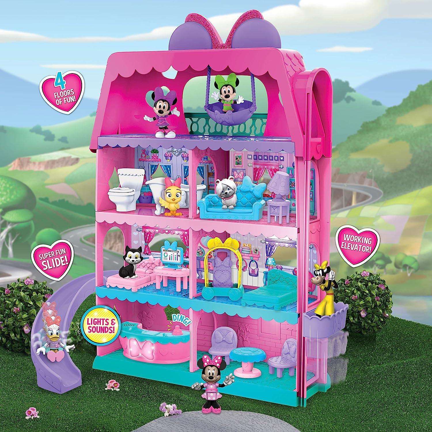 Playset Minnie Playhouse Disney Store Official Minnie Mouse