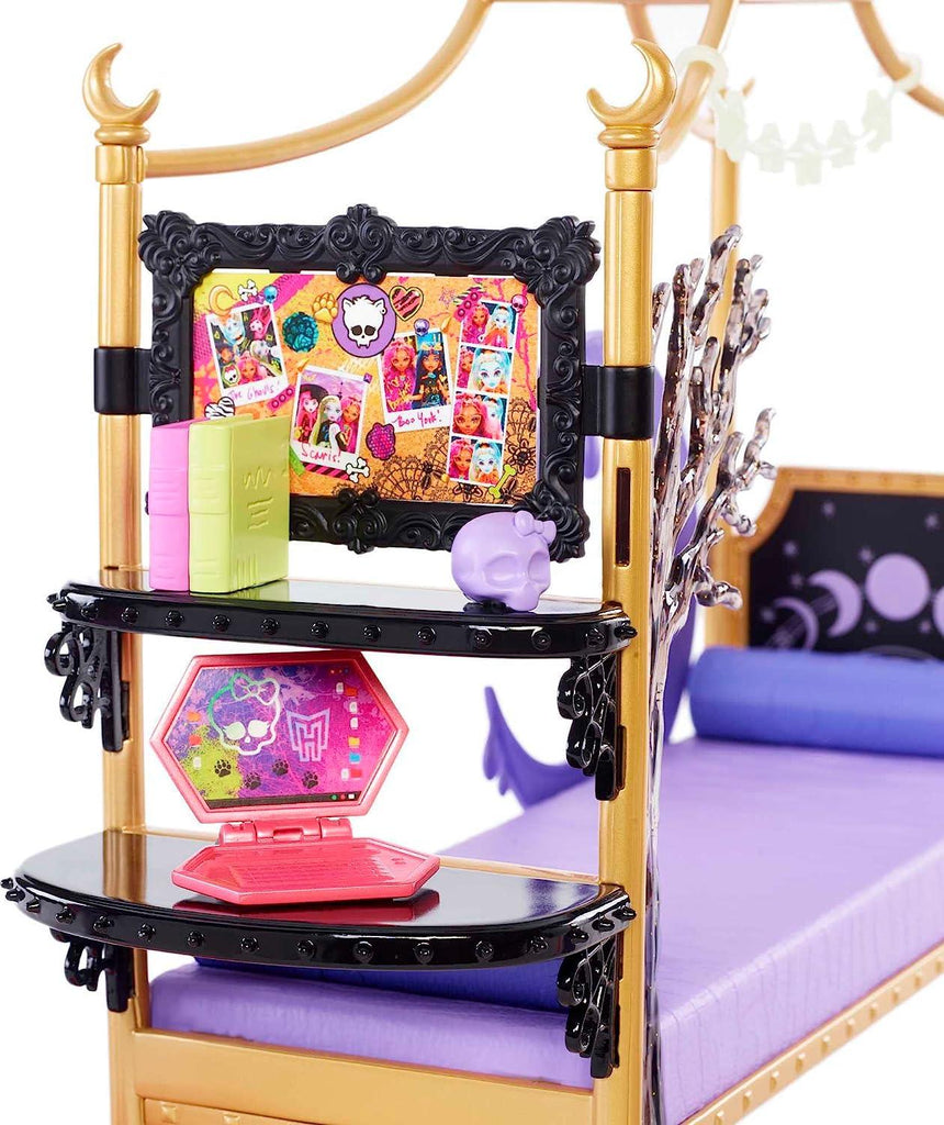 Monster High Toys, Clawdeen Wolf Bedroom Playset - TOYBOX Toy Shop