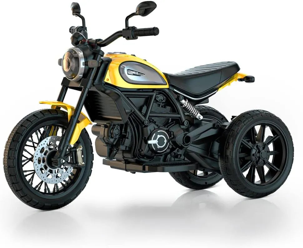 Motorcycle Scooter Ducati Scrambler 800 Icon Yellow Scrambler Icon