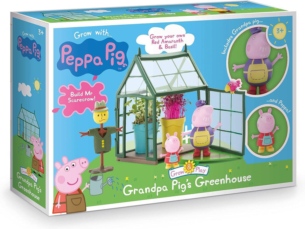 Peppa Pig Grandpa Pig's Greenhouse Playset - TOYBOX Toy Shop