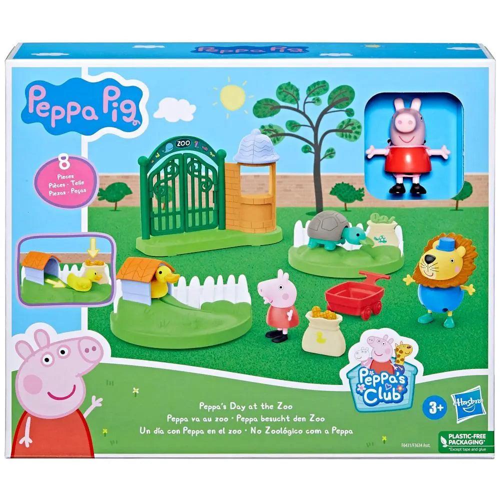 Peppa Pig Toys Peppa's Day at the Zoo Playset - TOYBOX Toy Shop