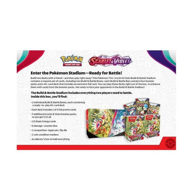 Pokémon TCG: Scarlet & Violet Build & Battle Stadium - TOYBOX Toy Shop