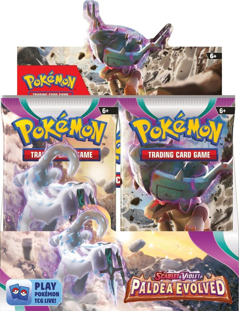 Pokémon TCG: Scarlet & Violet-Paldea Evolved Booster - Assorted - TOYBOX