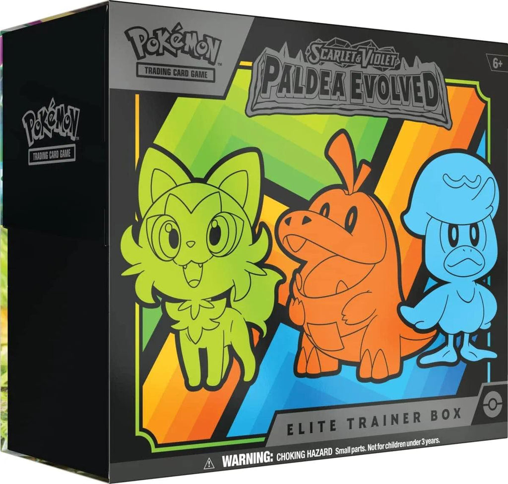 Pokémon TCG: Scarlet & Violet - Paldea Evolved Elite Trainer Box - TOYBOX