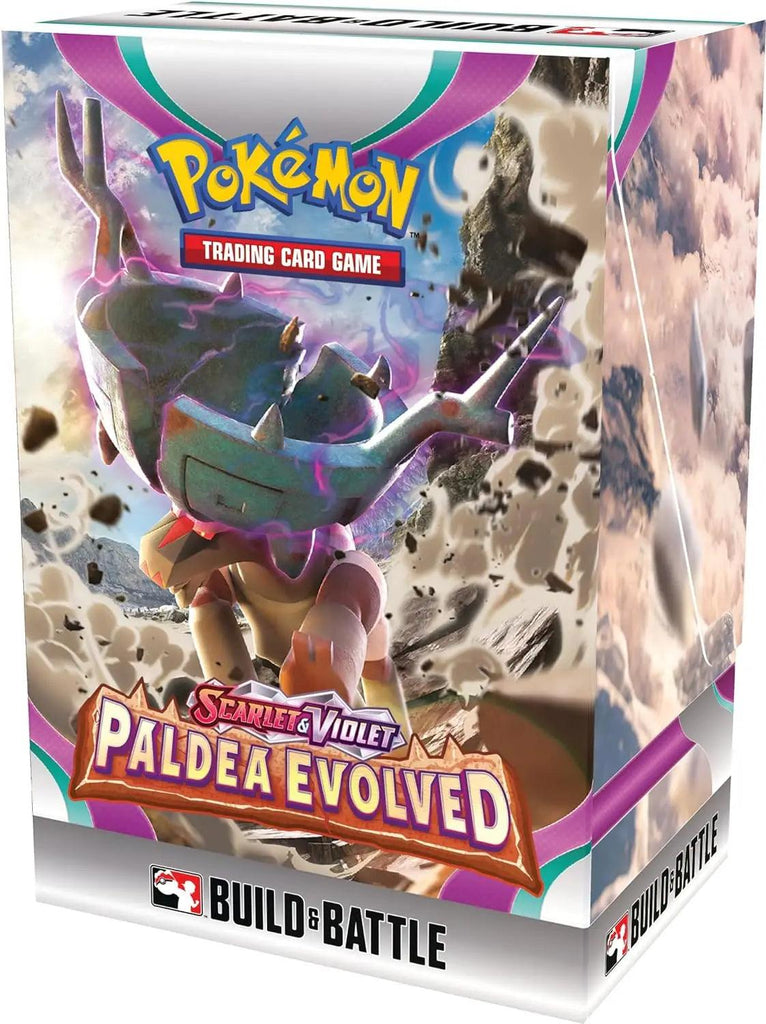Pokémon TCG: Scarlet & Violet-Paldea Evolved Build & Battle Stadium - TOYBOX