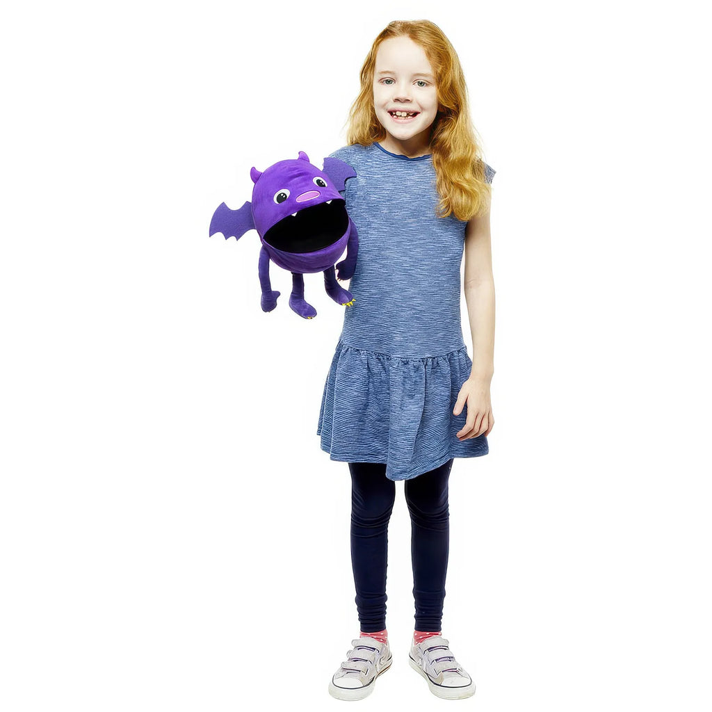 The Puppet Company - Purple Baby Monster Hand Puppet