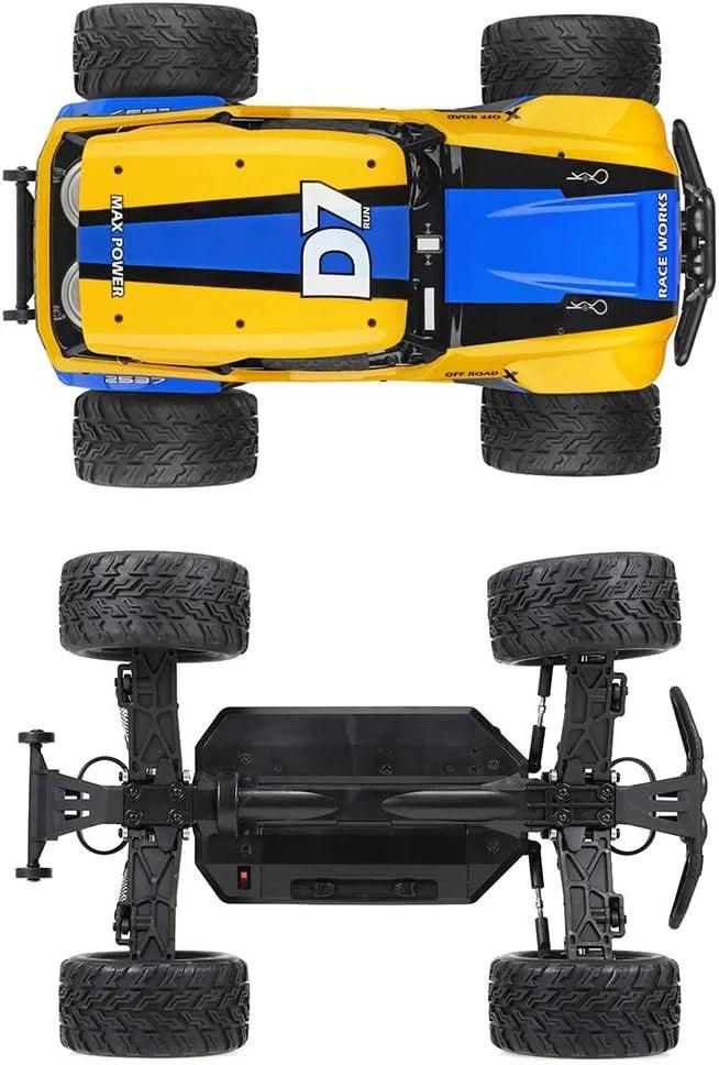 Rock Crawler D7 4WD Cross-Country, Professional, RC Remote Control Car - TOYBOX