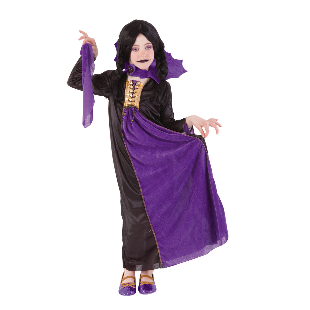 GOTHIC VAMPIRE Halloween Costume - Lilac - TOYBOX Toy Shop