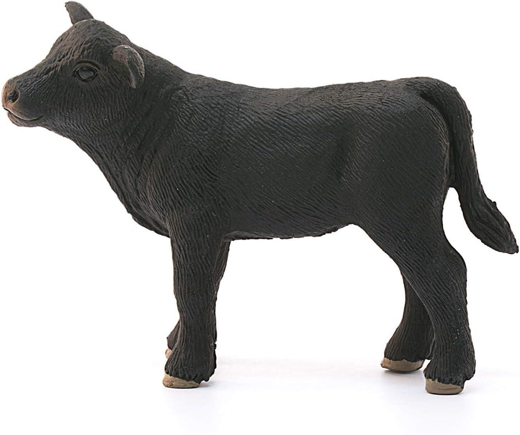 SCHLEICH 13880 Black Angus Calf Figure - TOYBOX Toy Shop