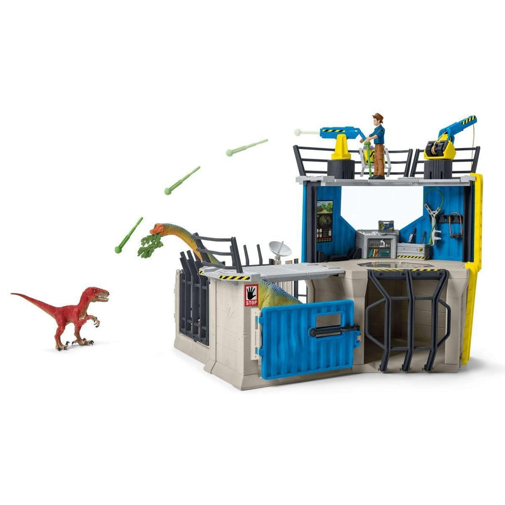 SCHLEICH 41462 Large Dino Research Station Playset - TOYBOX Toy Shop