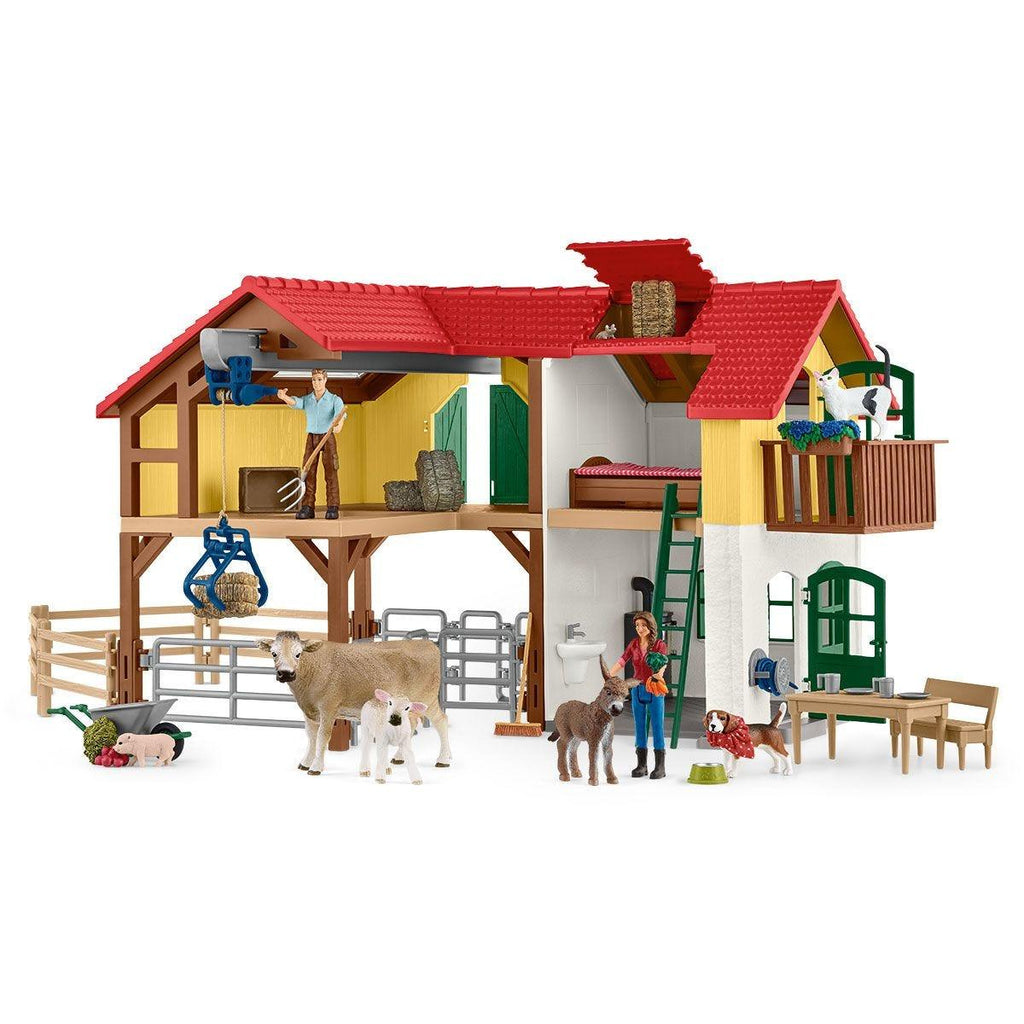 SCHLEICH 42407 Farm World Large Farm House - TOYBOX Toy Shop