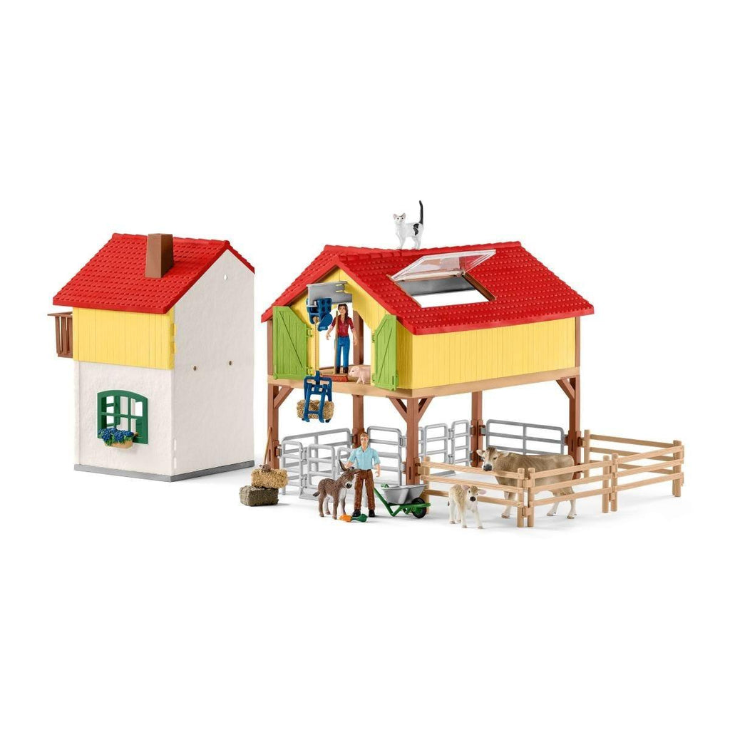 SCHLEICH 42407 Farm World Large Farm House - TOYBOX Toy Shop