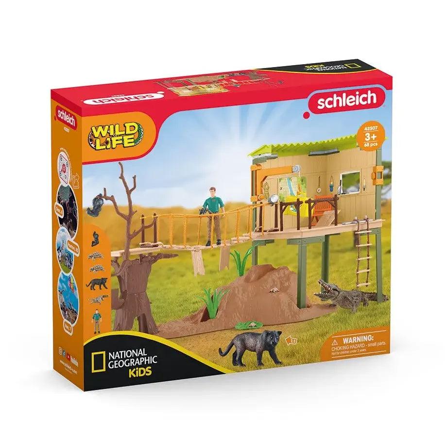SCHLEICH 42507 WILD LIFE Ranger Adventure Station - TOYBOX Toy Shop