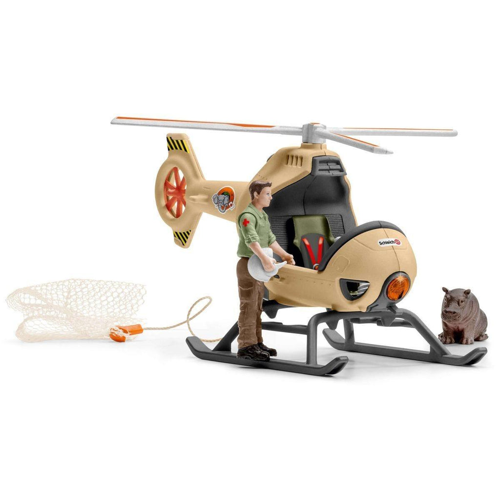 SCHLEICH WILD LIFE 42476 Animal Rescue Helicopter - TOYBOX Toy Shop