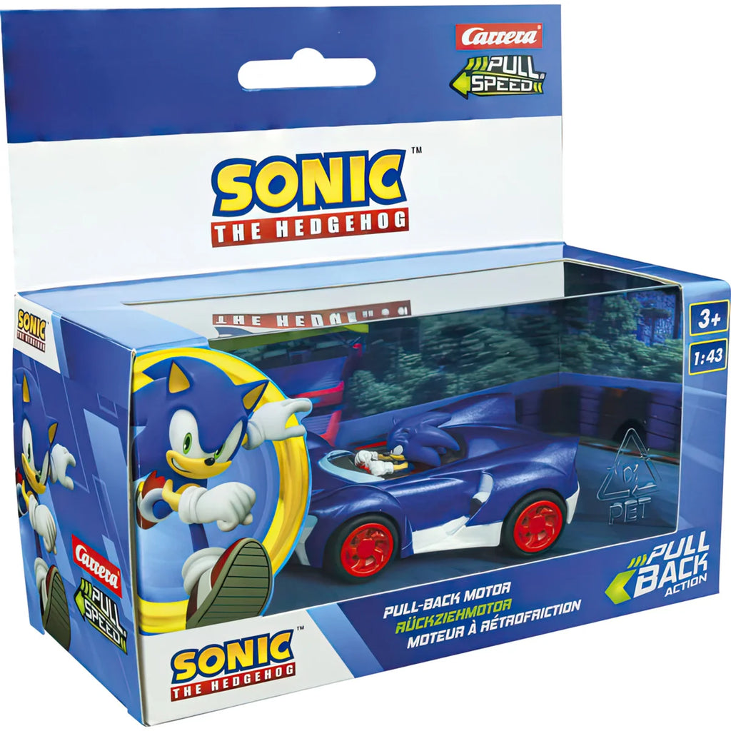 SONIC the Hedgehog Pull Speed Car - Assortment - TOYBOX Toy Shop