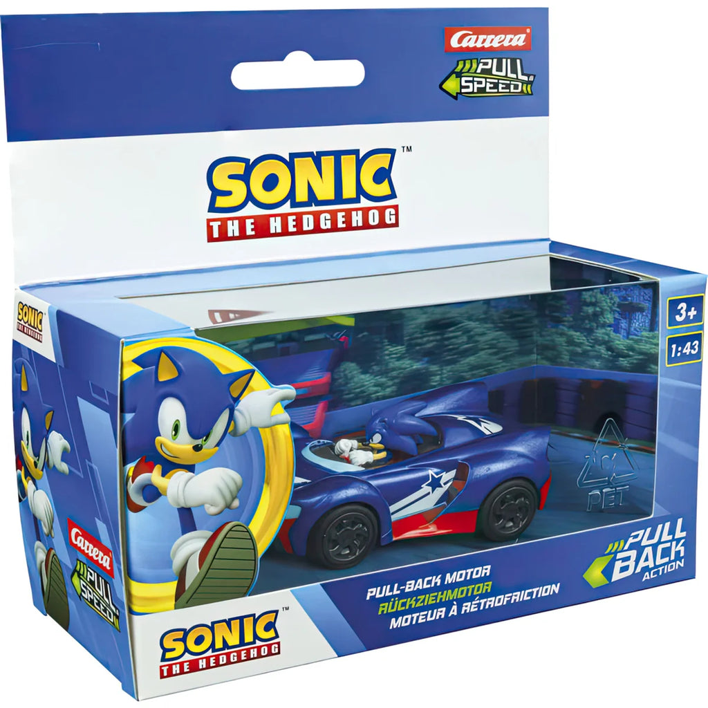 SONIC the Hedgehog Pull Speed Car - Assortment - TOYBOX Toy Shop