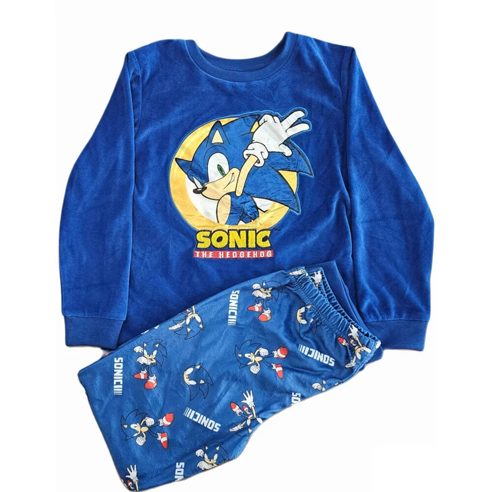 SONIC the Hedgehog Velvet Pyjama Set - TOYBOX Toy Shop