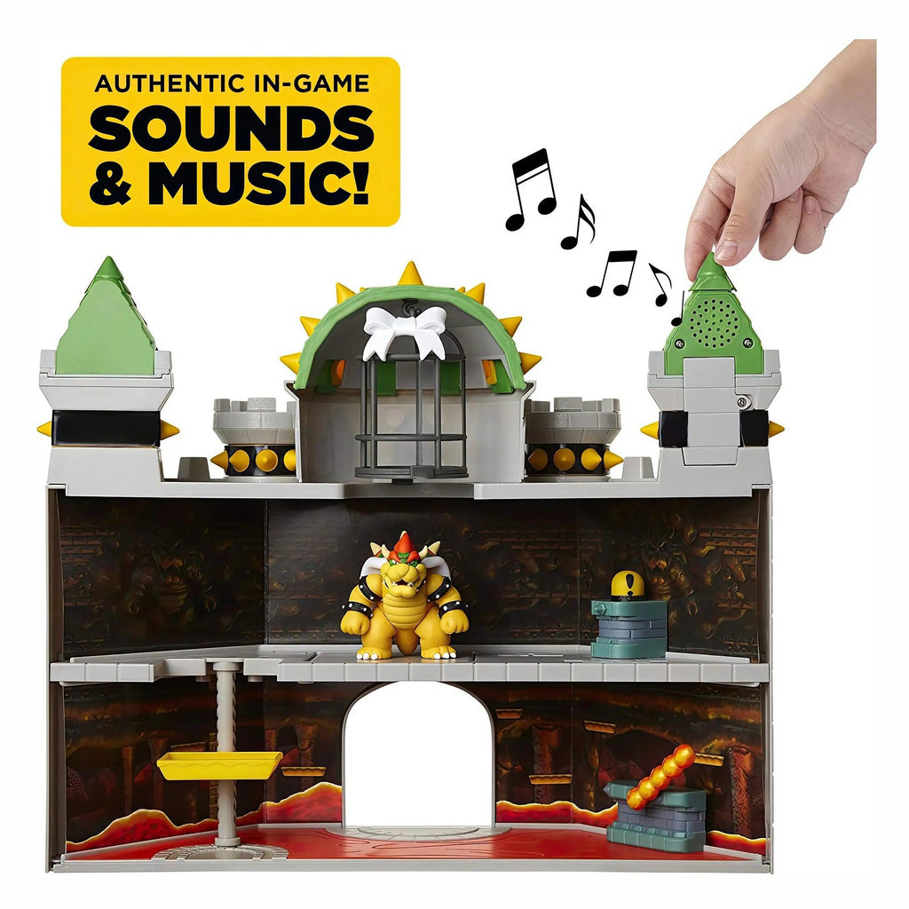 SUPER MARIO Bowsers Castle Deluxe Playset - TOYBOX Toy Shop