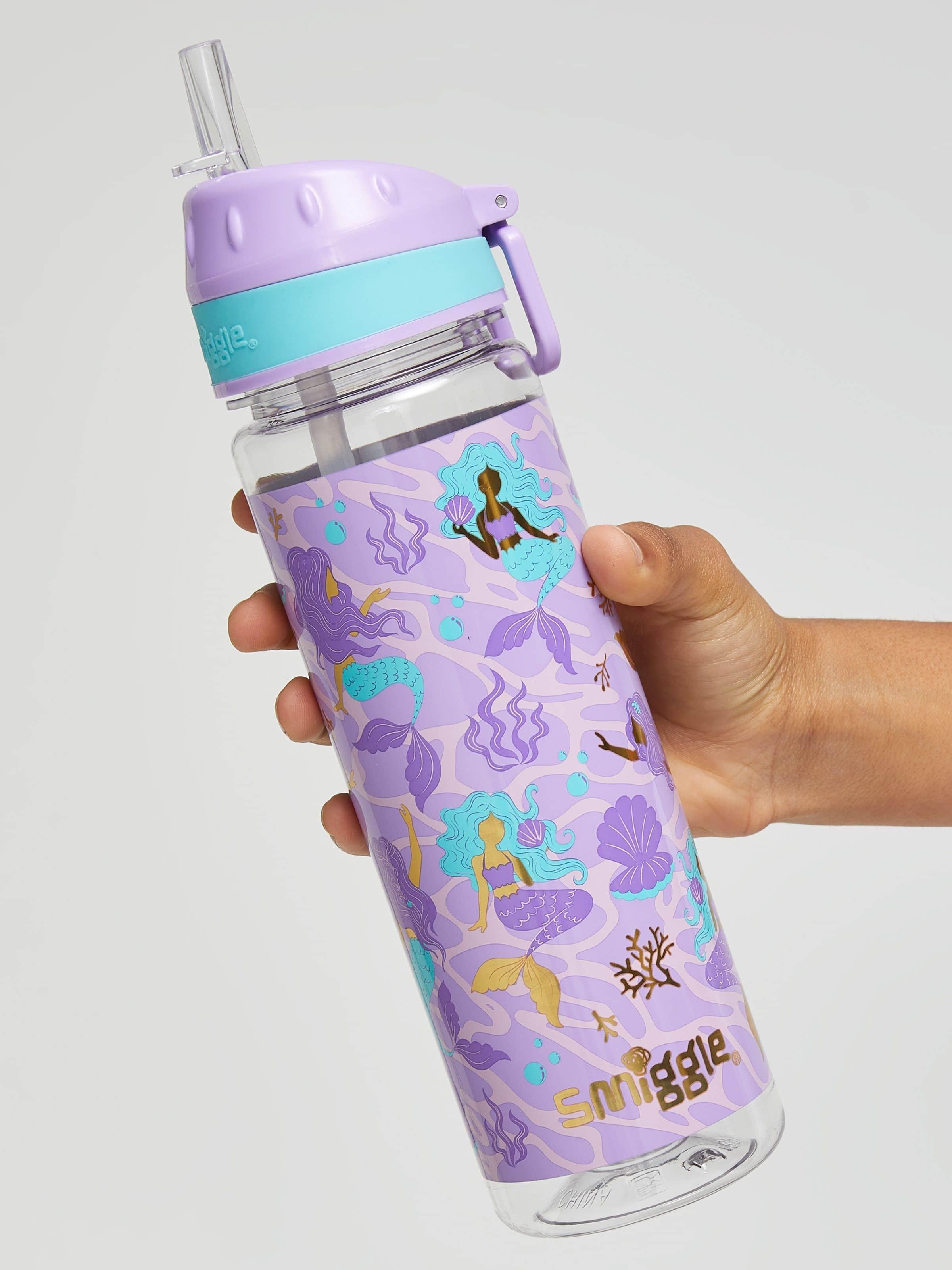 Super Mario Kids Flip Top Water Bottle