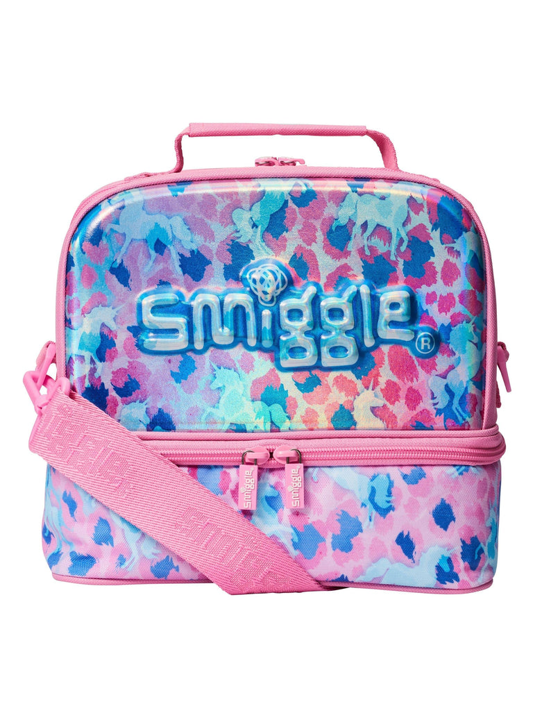 SMIGGLE Mirage Hardtop Lunchbox - Pink - TOYBOX Toy Shop