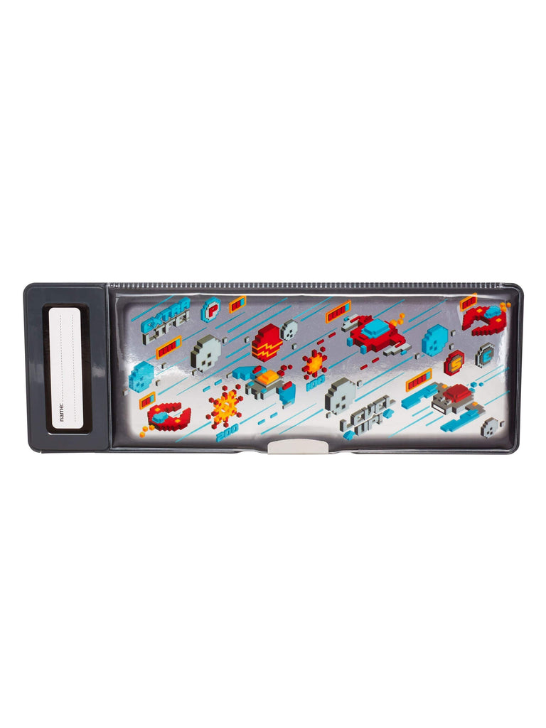 SMIGGLE Peppy Pop Out Pencil Case - Grey - TOYBOX Toy Shop