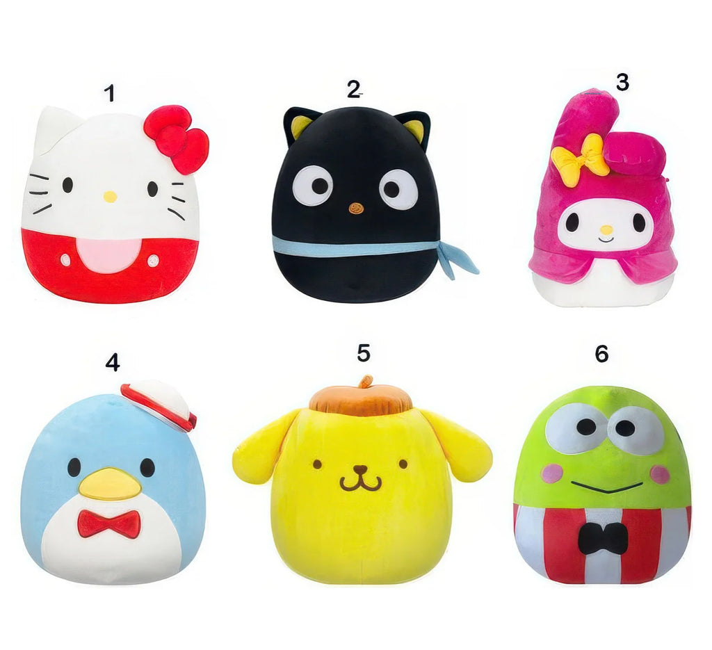 Squishmallows Sanrio Plushies 20cm - Assorted - TOYBOX Toy Shop