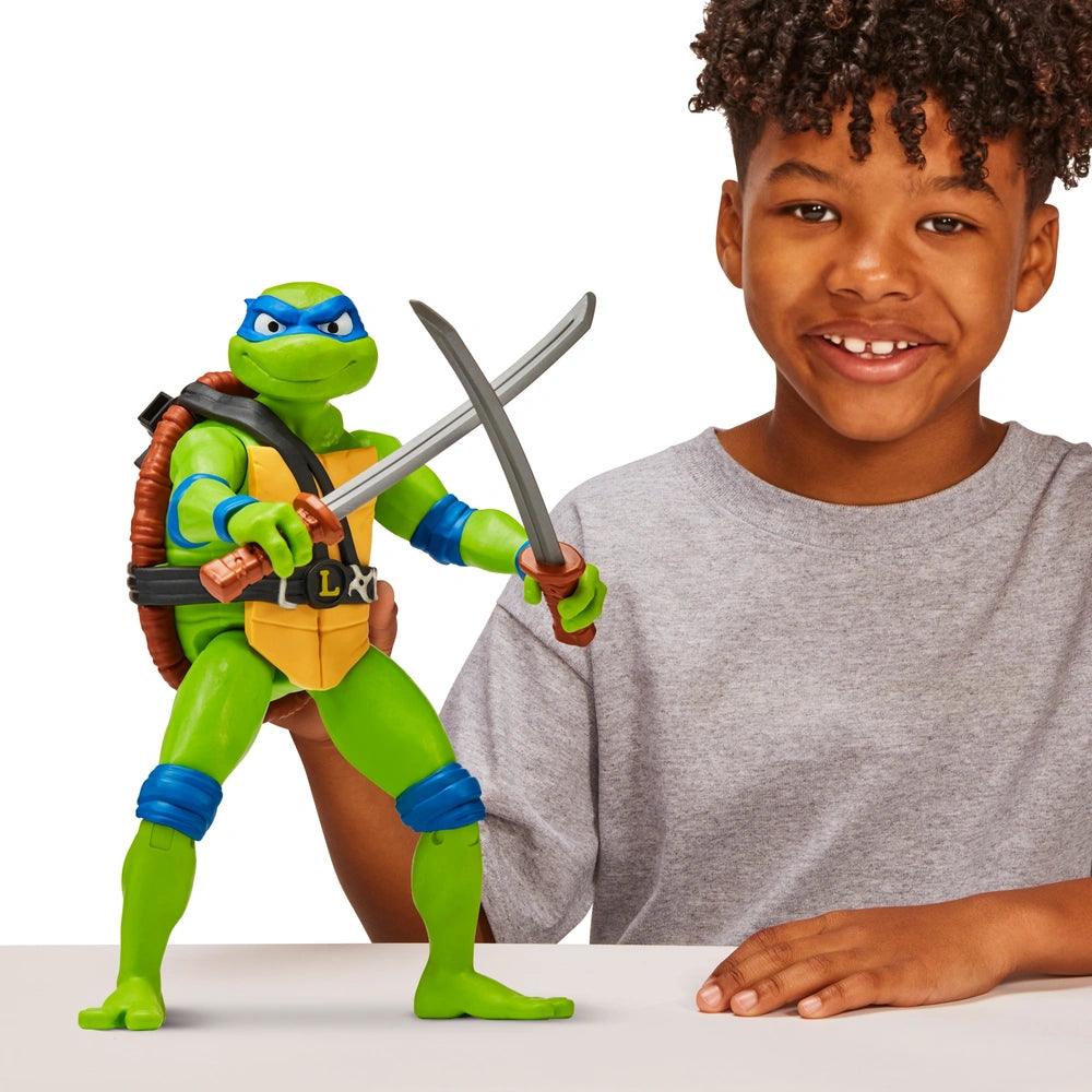 Teenage Mutant Ninja Turtles Mutant Mayhem Giant Leonardo Figure 30cm - TOYBOX Toy Shop