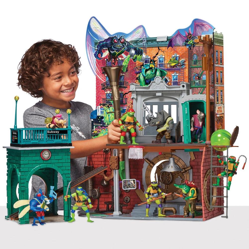Rise of the teenage mutant ninja turtles shop epic lair playset