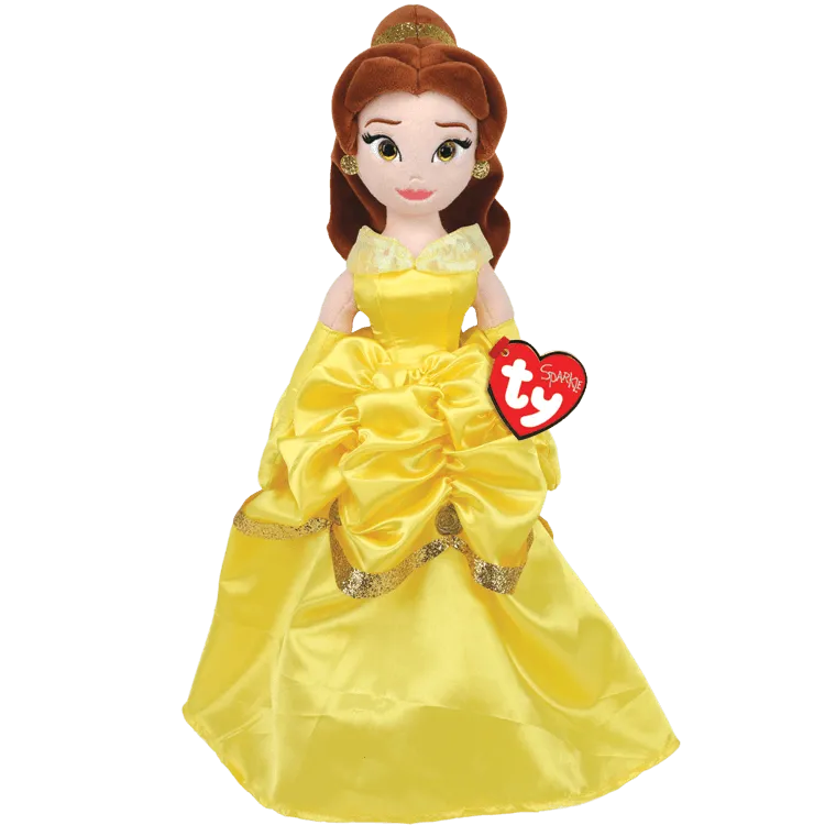 Ty Disney Princess Belle 15cm Soft Toy - TOYBOX Toy Shop