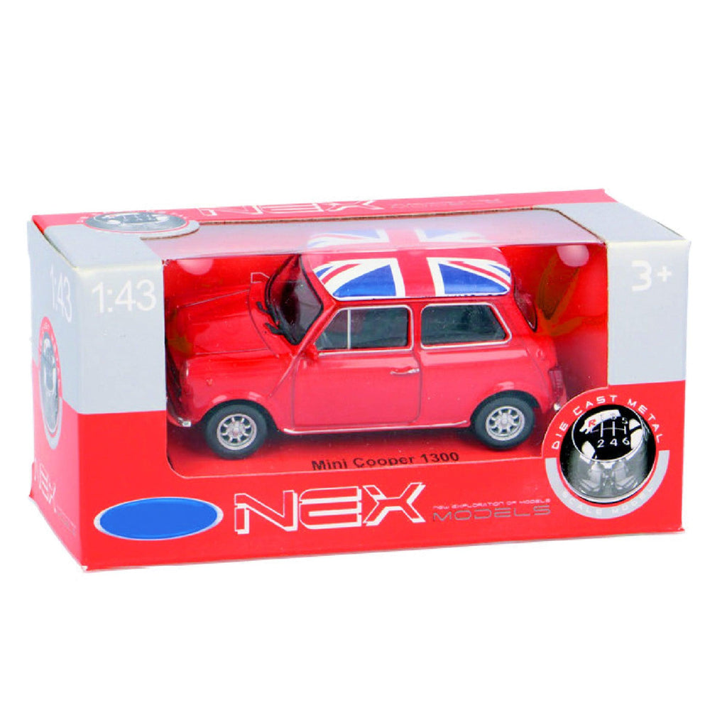 Union Jack Mini Cooper Boxed 1:43 - TOYBOX Toy Shop