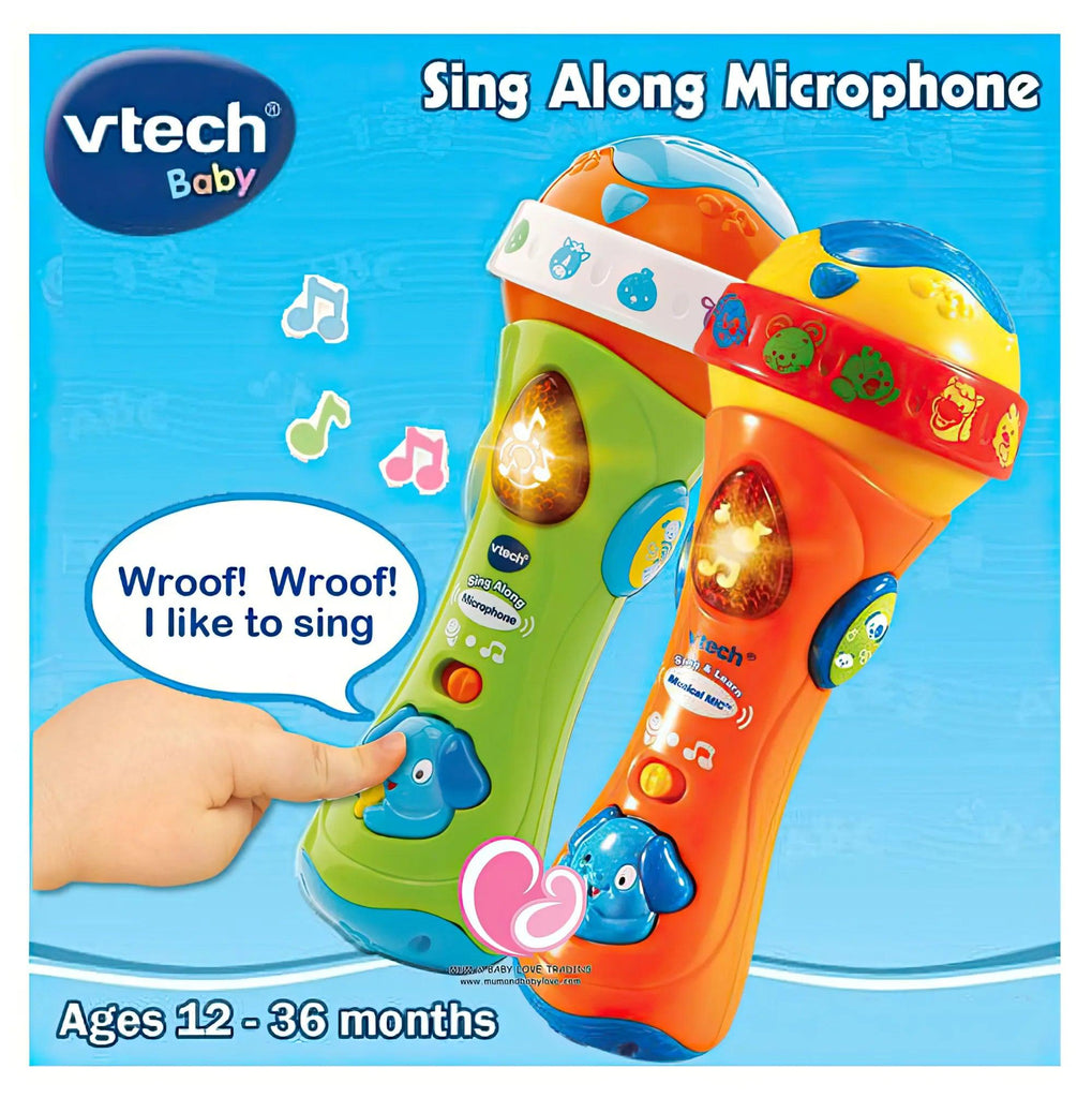 VTech Sing Along Microphone - TOYBOX Toy Shop Cyprus