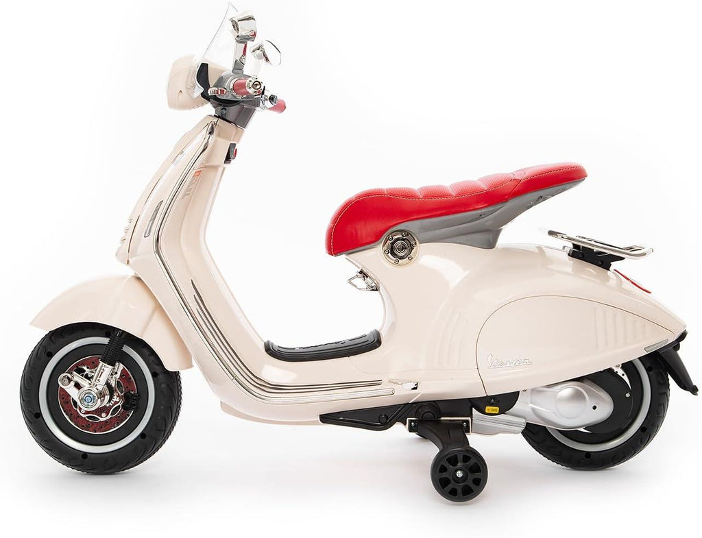 Vespa 946 Kids Electric 12V Battery Powered Motorbike Ride-on - TOYBOX Toy Shop