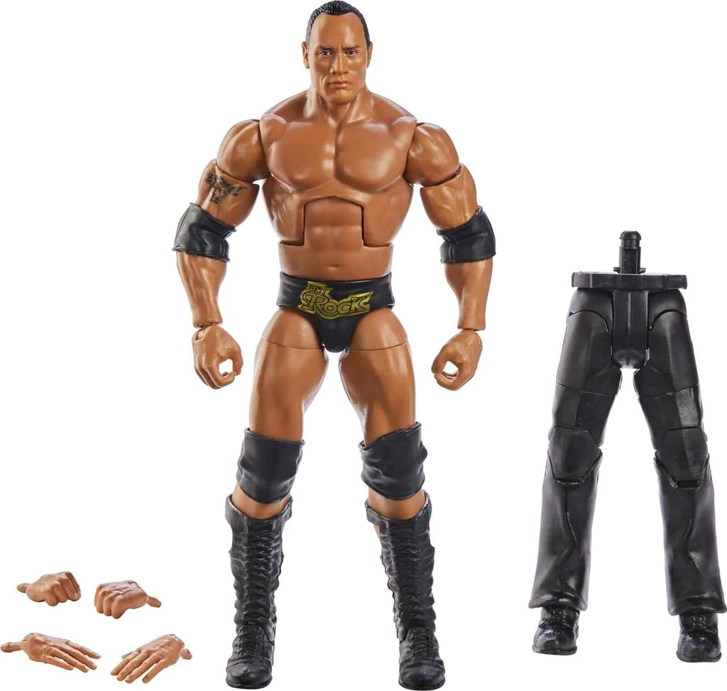 WWE Elite Action Figure The Rock - TOYBOX Toy Shop