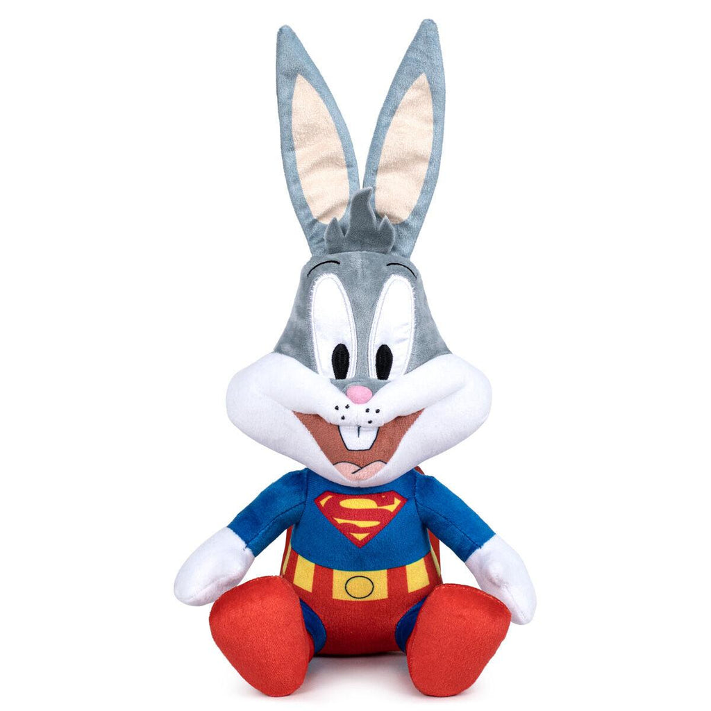 Warner Bros 100th Anniversary Superman Bugs Bunny Plush Toy 36cm - TOYBOX Toy Shop