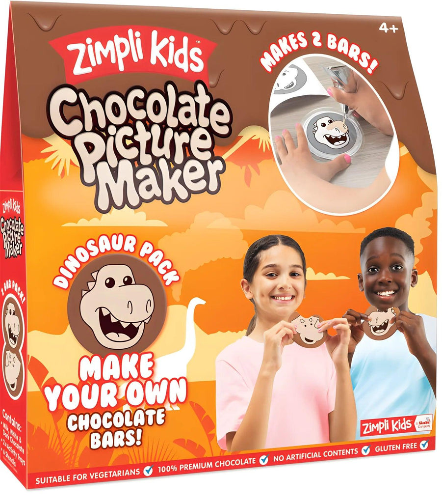 Zimpli Kids Mixed Chocolate Picture Maker - 2 Bar Pack - TOYBOX Toy Shop