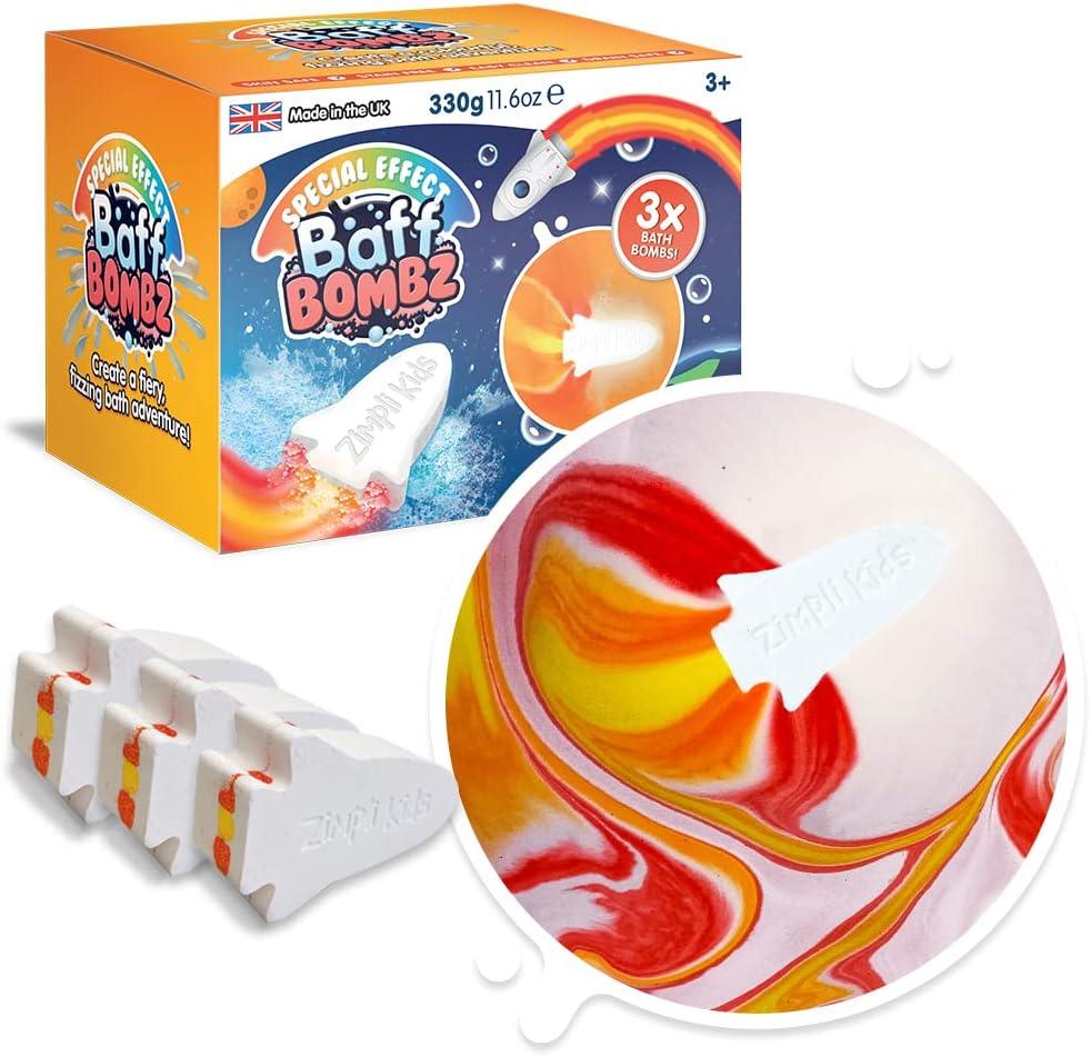 Zimpli Kids Rocket Flame Bath Bombs - TOYBOX Toy Shop