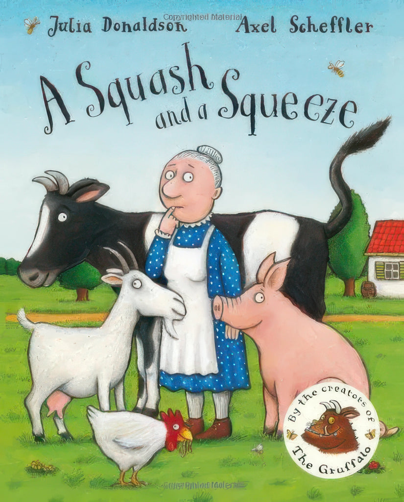 A Squash and A Squeeze Paperback Book