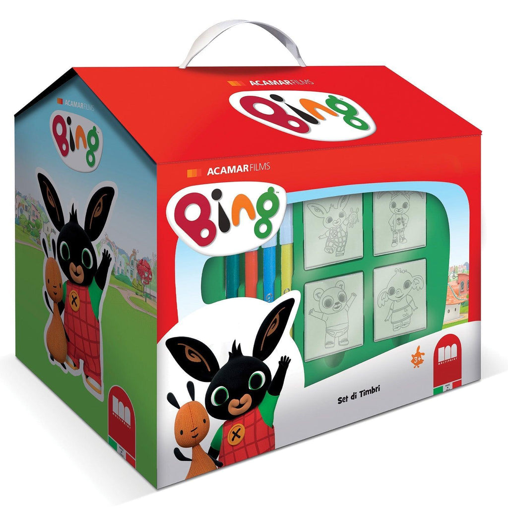 Acamar Films Bing House Colouring and Stamp Set - TOYBOX Toy Shop