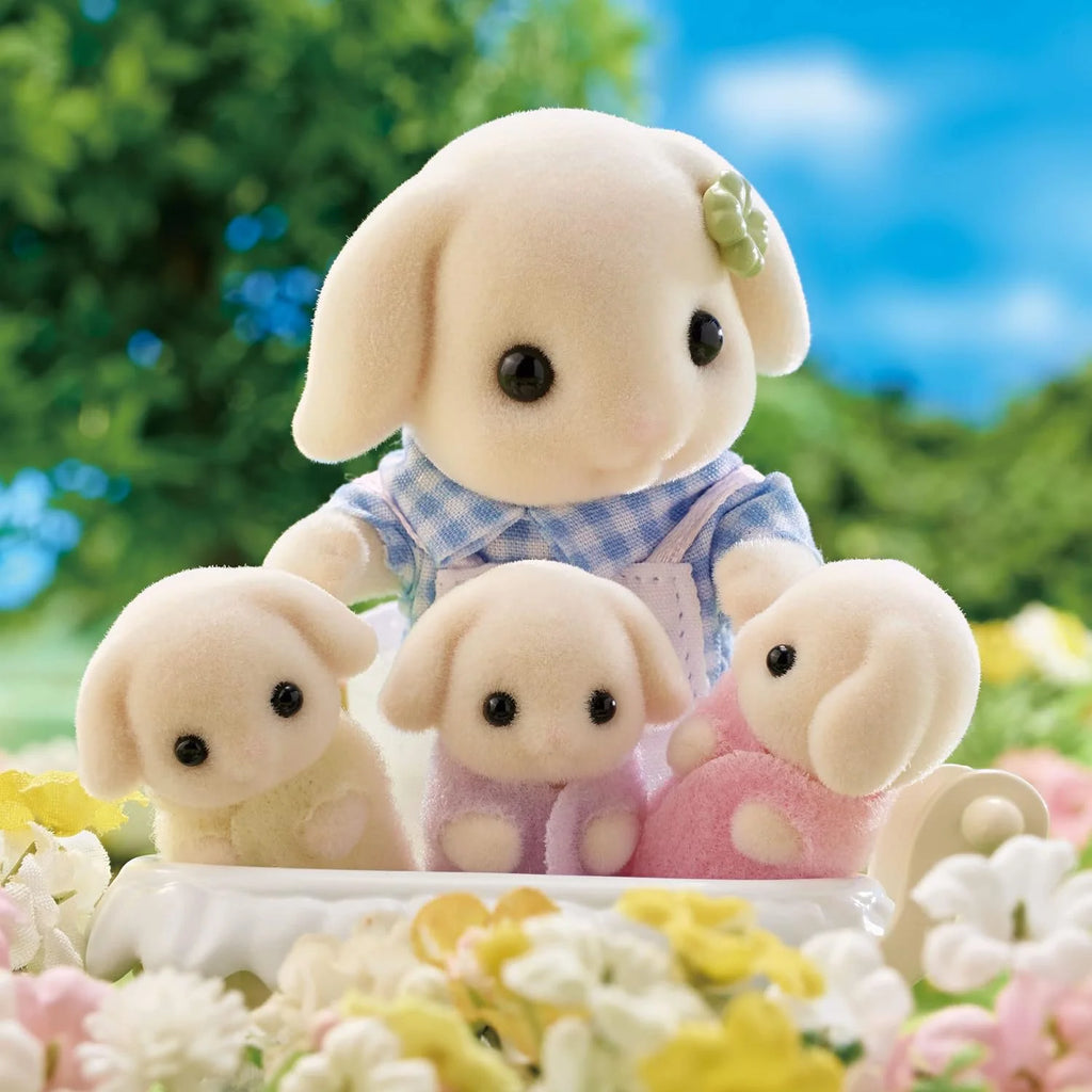 Sylvanian Families Flora Rabbit Family - TOYBOX Toy Shop