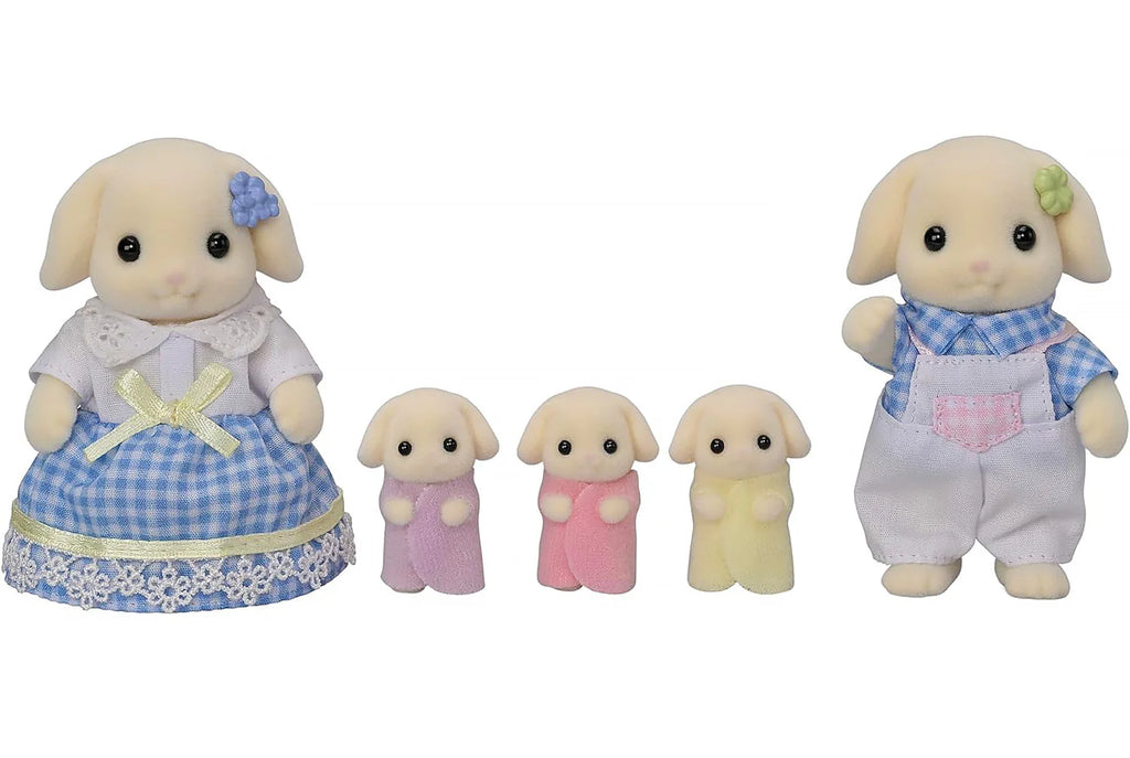 Sylvanian Families Flora Rabbit Family - TOYBOX Toy Shop