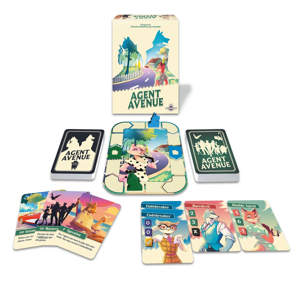 Agent Avenue Board Game