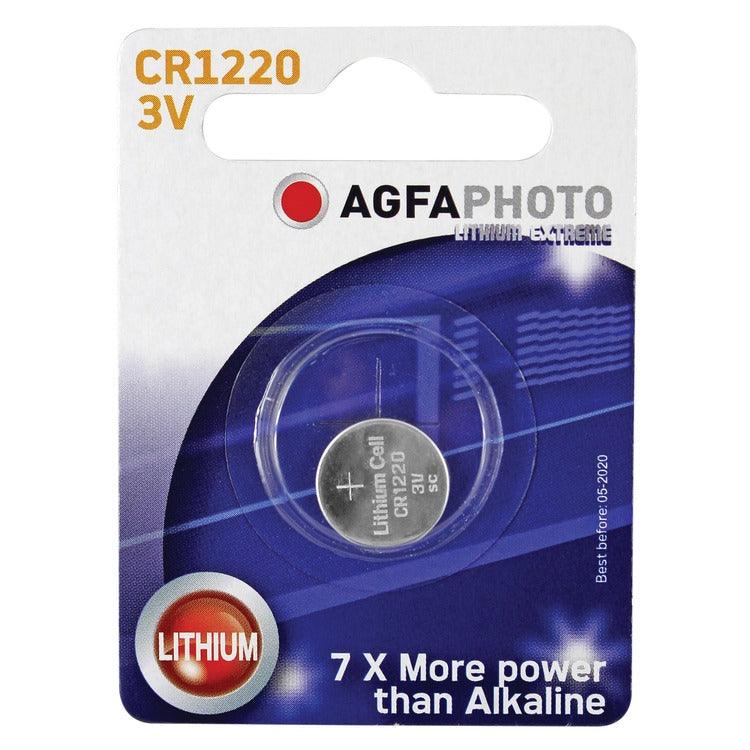 AGFA Photo Lithium 3V Button Cell Battery CR1220 - TOYBOX Toy Shop