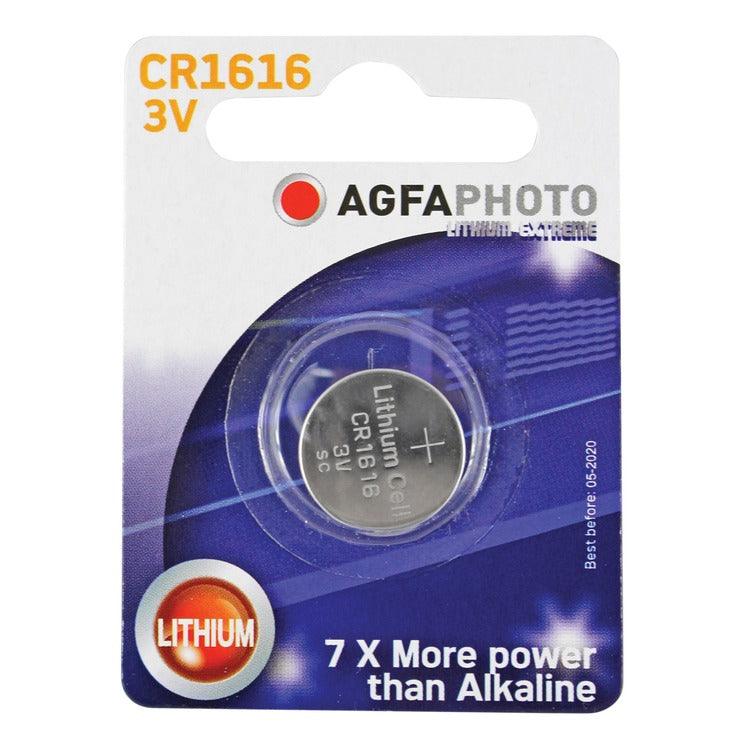 AGFA Photo Lithium 3V Button Cell Battery CR1616 - TOYBOX Toy Shop