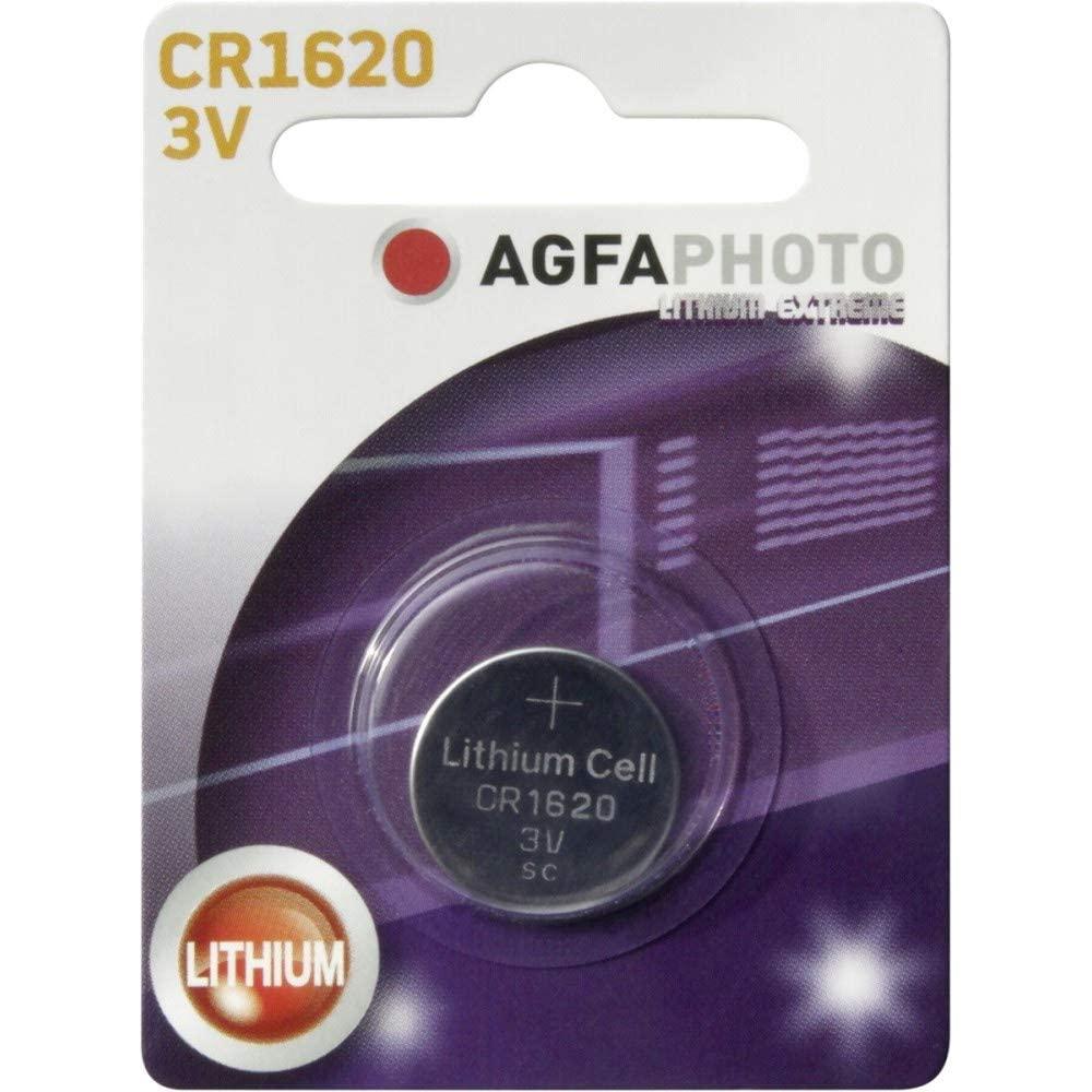 AGFA Photo Lithium 3V Button Cell Battery CR1620 - TOYBOX Toy Shop