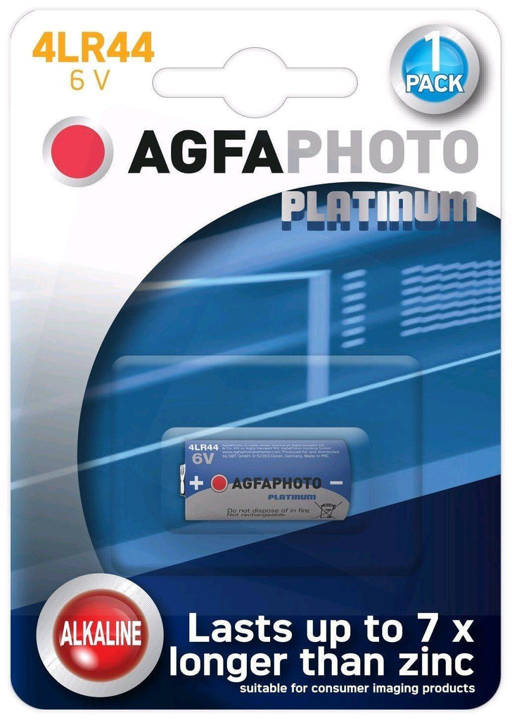 Agfa Photo Platinum Alkaline 4LR44 6V Battery - TOYBOX Toy Shop