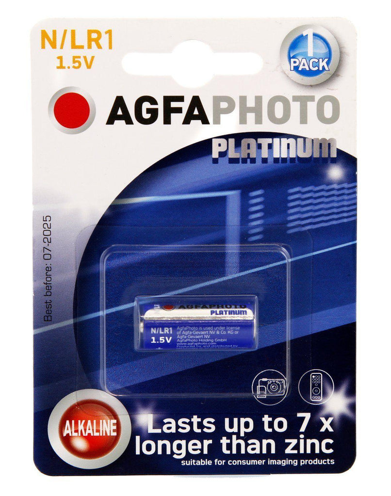 AGFA Photo Platinum LR1 - N/LR1 Alkaline Battery 1.5v - TOYBOX Toy Shop