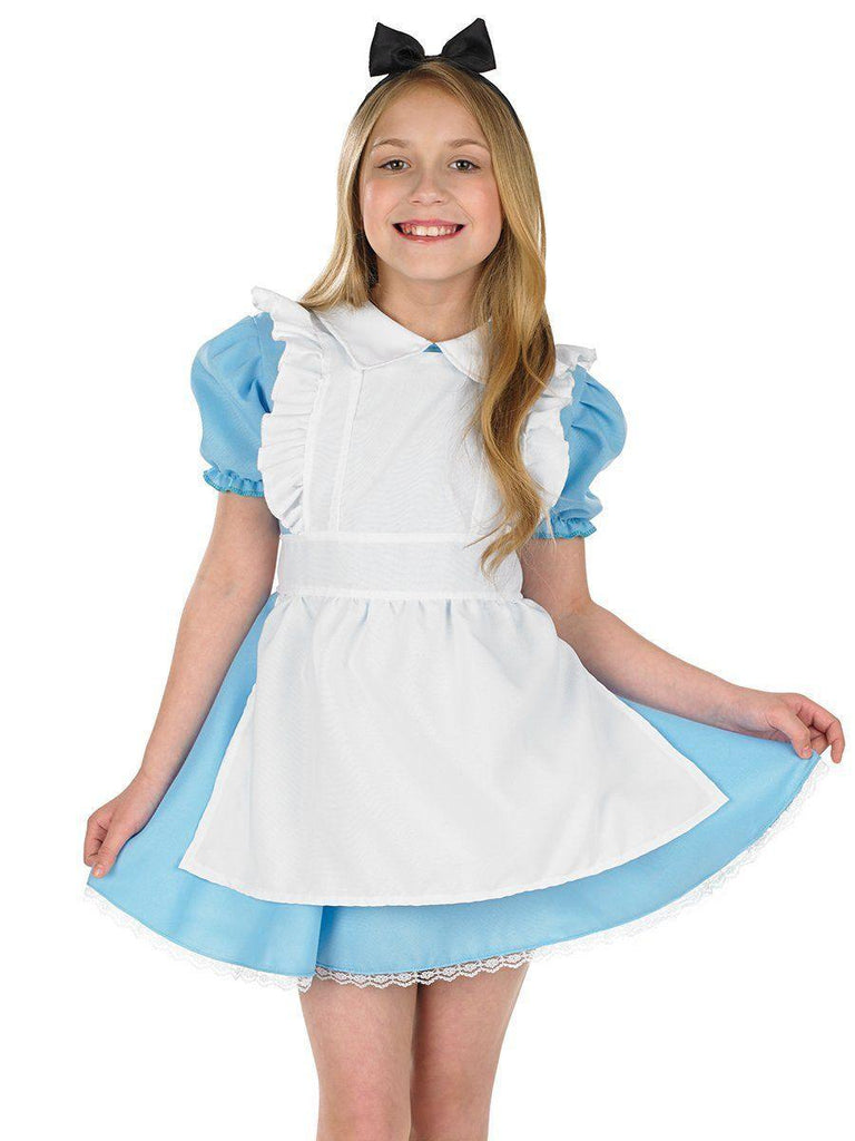 Alice Fancy Dress Girls Traditional Costume - Size Medium - TOYBOX Toy Shop