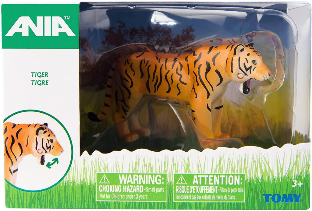 ANIA ANIMALS Tiger Articulated Mini Figure - TOYBOX Toy Shop