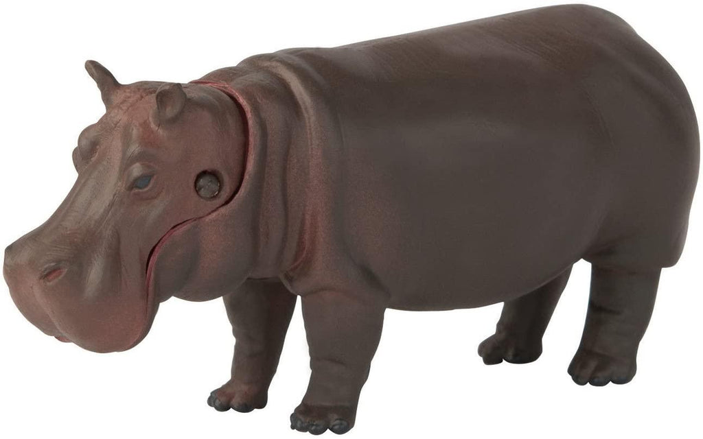 ANIA Hippo Hippopotamus Articulated Mini Figure - TOYBOX Toy Shop