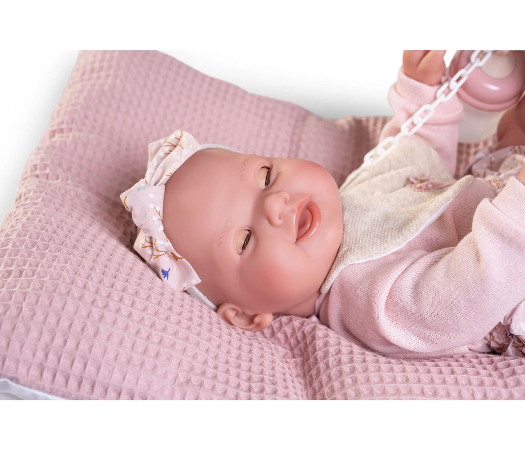Antonio Juan 50414 Mia Newborn Peeing Doll 42cm - TOYBOX Toy Shop